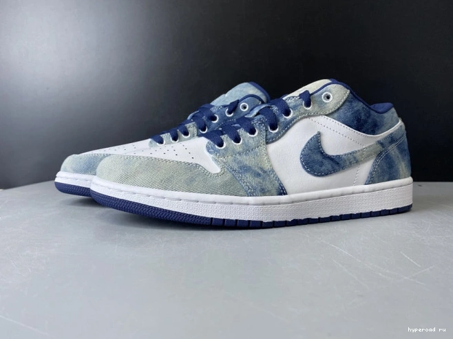 Denim Jordan 1 Air Low Washed CZ8455-100 0607